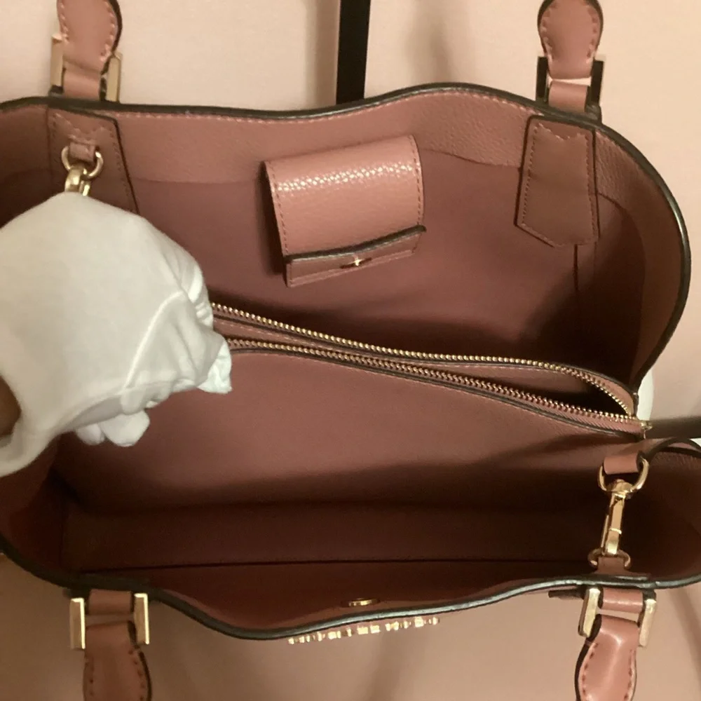 Michael Kors Blush Pink Satchel - Picture 4 of 6